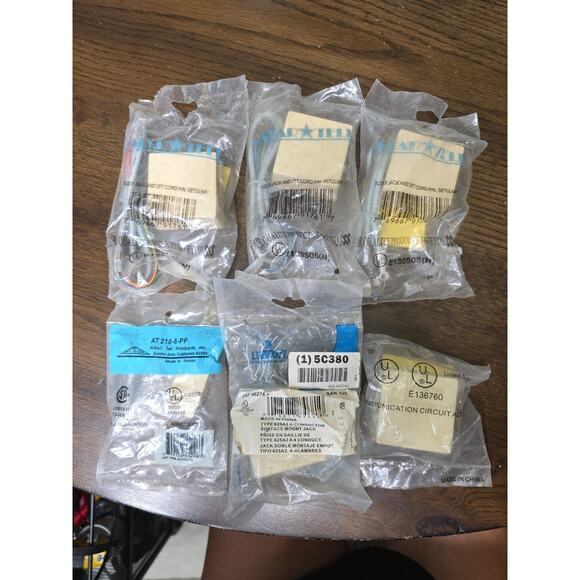 RJ31X Jack and Cord (Model IM-RJ31XSET - NEW IN BAG) Lot of 6 - Picture 1 of 16